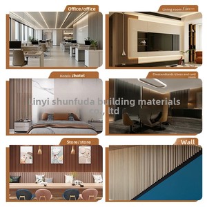 Panel <span class=keywords><strong>de</strong></span> Pared WPC, Panel Acústico <span class=keywords><strong>de</strong></span> Gran Formato, Fácil <span class=keywords><strong>de</strong></span> Instalar, para Decoración <span class=keywords><strong>de</strong></span> Paredes, Multicolor, Venta al Por Mayor - Product Image 4