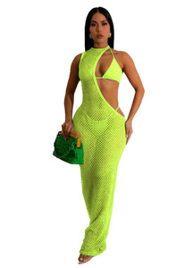 H2796-summer tendance maillots de bain femmes maillot de bain avec jupe couvrir vêtements de plage - Product Image 2