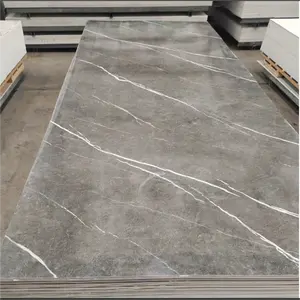 SONSILL High Quality PVC Marble Sheet Wall Panel Marble Texture UV Board For Home Office Decoration