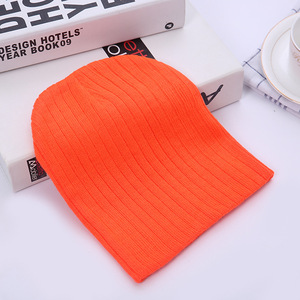 BS0006 Fabricant en gros couleur unie hiver tricoté chapeau personnalisé sans manchette <span class=keywords><strong>bonnet</strong></span> tricoté pour femmes hommes - Product Image 5