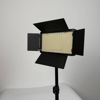 Vente en gros d'usine, lampe à panneau LED 40W U600 U800, température de couleur réglable 3200-5600K, alimentation CC/batterie, éclairage photographique