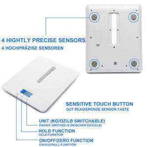 J & R Smart Bascula Inteli gente 100kg <span class=keywords><strong>Inbody</strong></span> Human Baby Körper batterie Badezimmer Wiegen Messung der digitalen Größen-und Gewichts waage - Product Image 5