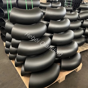 Phụ kiện đường ống liền mạch <span class=keywords><strong>ASTM</strong></span> <span class=keywords><strong>A420</strong></span> <span class=keywords><strong>wpl6</strong></span> DN80 schedule40 90 deg Ống khuỷu tay - Product Image 2