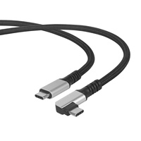 Câble USB C à angle droit d'usine à 90 degrés 3.1 Gen2 court 20cm/0.2m 0.3m 0.5m 10gbps câble de données type-c