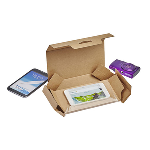 Boîte transparente de rétention de suspension de film Korvu en plastique PE souple pour l'expédition d'électronique pour les ordinateurs de téléphones portables - Product Image 2