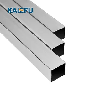 Factory price 304 80mm*80mm Rectangular Stainless Steel Tube for House Furniture Display Shelf Sanitary Wares