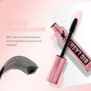 <span class=keywords><strong>Mascara</strong></span> Waterproof 3-en-1 Marque Blanche Allongeant, Courbant, Longue Tenue, Brosse Hélice 3D, Nourrissant, Anti-Grumeux pour Cils - Product Image 4
