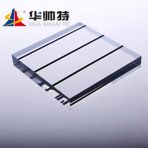 HUASHUAITE Nuevo diseño Plástico Vidrio 4x8 Hoja de acrílico Precio para marco de fotos de acrílico - Product Image 3