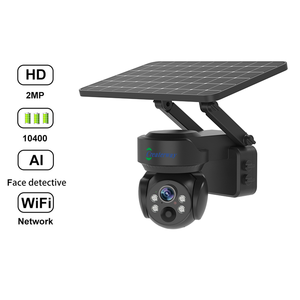 3MP Solar-Powered IP CCTV WiFi <strong>Camera</strong> 360 Degree PTZ Night Vision Cloud Access SD Card Storage <strong>Motion</strong> <strong>Detection</strong> Built-in Siren - Product Image 2
