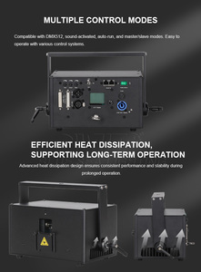 Luz láser 3 en 1 RGB a todo color de 10W para discotecas, discotecas, DJ, bodas, conciertos, bar, uso - Product Image 5