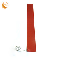 110v 220v personnalisé Flexible Silicone caoutchouc tuyau chauffage bande chauffante ceinture chauffante pour conduite d'eau