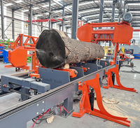 Scierie à bande électrique portable professionnelle pour gros troncs, nouvelle scierie mobile à bois