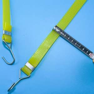 Bandas Elásticas de Filamentos de Goma Reforzados de PE al por Mayor, 1.7m de Longitud, Hebilla Metálica, Capacidad de 20kg para Bicicletas, Equipaje y Motocicletas - Product Image 3