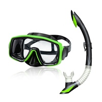 Ensemble de tuba sec, lunettes de plongée et tuba Anti-buée, équipement professionnel de masque de natation pour adultes