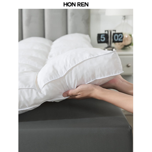 3 inch Bộ nhớ bọt Nệm Topper cao cấp Fluffy & mềm shredded Bộ nhớ bọt đầy Pillowtop với 4 Neo ban nhạc đàn hồi - Product Image 1