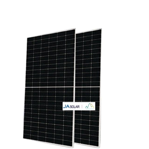 แผงโซลาร์เซลล์ JA Solar Bifacial Half Cell N-type 595w 610w 620w รุ่น JAM66D45 595-620W/LB คลังสินค้า EU JAM66D45 595-620W/LB - Product Image 1