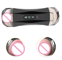 Hochwertiger Bestseller Elektrischer Masturbator Männlicher Masturbator Erwachsenen-Sexspielzeug Saugnapf aus Silikon