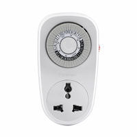 Mâle à Mâle Électrique Inde 10A 250V Vietnam Century 24 Heures Minuterie Prise Multi Plug