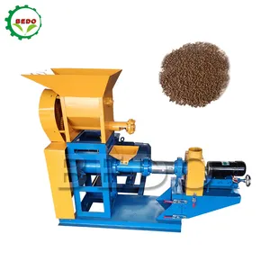 Screw Extruding Machine Make Tilapia Fish Feed Pellets Floating Fish Food Pellet Extruder Machine