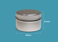 Bougie parfumée en cire de soja dans des boîtes métalliques Couleurs argent et or Sans fumée Écologique pour Noël Aromathérapie Cadeaux promotionnels