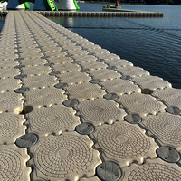 Personnalisé Drop Stitch Loisirs Pont Gonflable Plate-Forme Tapis air Île Flottant Jet Ski Pontoon Dock