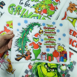 Nhà Máy Bán Buôn Chất Lượng Cao Nhiệt Áo Thun Sắt Trên Chuyển Sticker In T-Shirts Tùy Chỉnh DTF Chuyển Thiết Kế In Ấn - Product Image 4