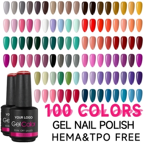 Top Ranking Professional <b>NaIl</b> Supplier Custom Logo Private Label Soak Off Easily UV LED Gel <b>Nail</b> Polish for <b>Nail</b> Beauty - Product Image 1