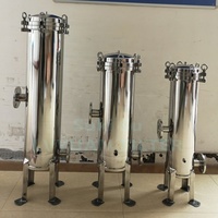 Boîtier de filtre personnalisé en acier inoxydable 304 316L, multi-tubes, élément à noyau rond