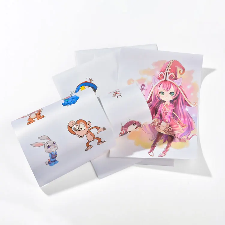 Inkjet Self Adhesive A4 Waterproof Glossy White PP Inkjet Vinyl Sticker Paper Self Adhesive Film
