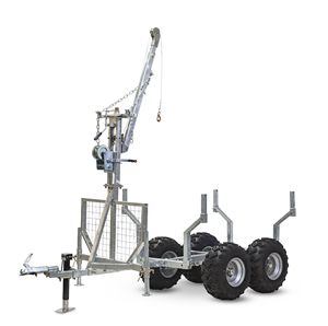<span class=keywords><strong>Remolque</strong></span> Forestal para ATV SINOLINK, Último Modelo, Resistente, para Madera, con Cabrestante y Cargador de Troncos - Product Image 6