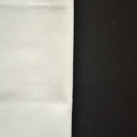 Tissu de pochette à doublures en polyester brossé, 100% poly uni, tissé, personnalisé, usine directe