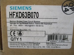 เบรกเกอร์วงจร HFXD63B070 ซีรีส์ A 600V 70A สำหรับ PLC - Product Image 5