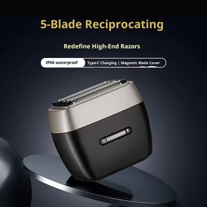 Electric Foil <b>Shaver</b> 5-Tool Head Vector Motor Sliding Reciprocating Shaving Portable Mini Body Household - Product Image 4