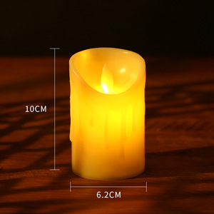 Bougies électroniques à LED Swing Shake Simulated Candles pour <span class=keywords><strong>les</strong></span> mariages, <span class=keywords><strong>les</strong></span> restaurants et l'éclairage de guidage en plastique - Product Image 6