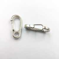 Mini métal alliage de zinc petit mousqueton boucle Clip ressort mousqueton porte-clés anneau ressort crochet