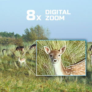 थर्मल दर्शक 25 मिमी लेंस 14x मैग्निफिकेशन और फील्ड निगरानी के लिए पुनर्चक्रण प्रतिरोध - Product Image 2