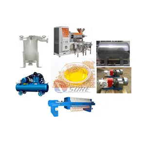 Factory Directly Supply Food Grade Stainless Steel Soybean Oil Production Line With High Performance