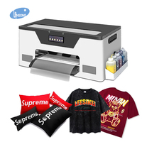 Imprimante DTF Lansong A3 330 mm avec agitateur de poudre XP600 et presse à chaud pour impression textile sur T-shirts, chapeaux et films PET