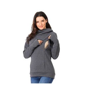 Maglietta Invernale per Allattamento e Maternità, Felpa con Cappuccio a Maniche Lunghe per Donne in Gravidanza - Product Image 5
