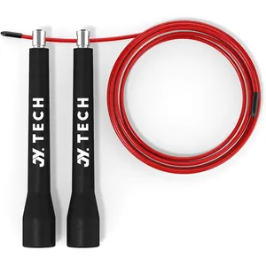 JY High PVC Speed Jump Rope 360 Degree Spin Double Bearing System Workout Boxing Fitness Conditioning Skipping Rope