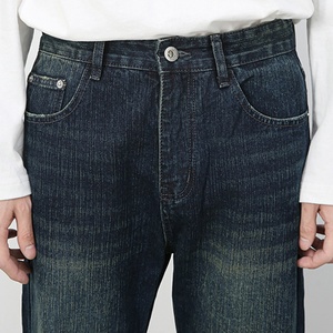 25 Nuevos Jeans Retro Americanos de Estilo Urbano, Corte Recto, Casual, de Mezclilla, con Estampado de Leopardo, Corte Ancho, Transpirables, Vintage - Product Image 4