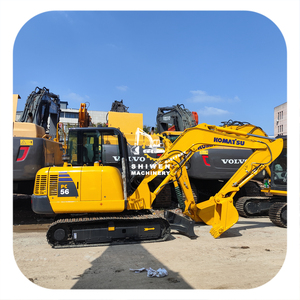 Mini-excavatrice d'occasion KOMATSU PC56 pour travaux de terrassement, moteur d'origine. Mini-excavatrice d'occasion KOMATSU PC56 PC58 PC60. - Product Image 1