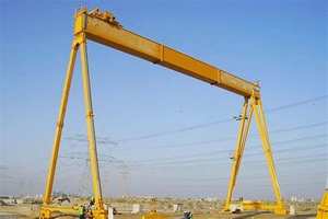 Grues à <span class=keywords><strong>portique</strong></span> monopoutre pour ateliers industriels extérieurs Télécommande sans fil 380 volts Chargement nominal de 6 tonnes 10 tonnes - Product Image 4