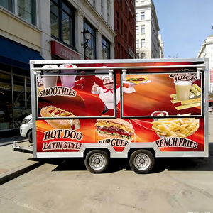 Aanpasbare foodtrailer, juicebar, kioskbar, Indiaas foodtruck, kar, ijscowagen te koop - Product Image 6