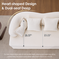 Sofá Cama Plegable 2 en 1 Moderno, Portátil, Suave, de 70 Pulgadas, Convertible, Comprimido, con 4 Almohadas, para Sala de Estar