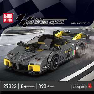Stampo re 27091 Huayra <span class=keywords><strong>Imola</strong></span> + vetrina Minicar assemblare mattoncini ragazzi giocattoli MOC scatola da esposizione regalo blocchi da costruzione per bambini - Product Image 2