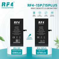 Batterie Li-Ion haute capacité RF4-15P 4383mAh et 15PLUS 4750mAh, remplacement pour téléphone portable 15 Plus, réparation, stock neuf