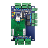 Control DE ACCESO TCP/IP de red RFID WG26/34 de alta calidad, de 4 puertas Panel, tablero de Control de acceso de ascensor con Software gratuito, SDK gratuito