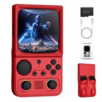 Consola de Juegos Retro Portátil R36Ultra X, Pantalla de 4.5 Pulgadas, Resolución de 1024x768, Batería de 3000 mAh, Wi-Fi, Linux, 64 GB, Rockchip RK3326, Juegos