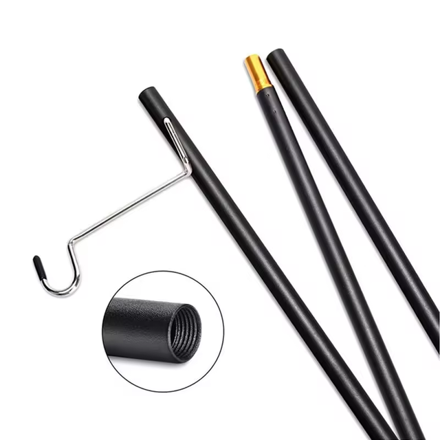 Portable Ultralight Aluminum Alloy Camping Lantern Lamp Hanger Detachable Outdoor Table Hanging Fixing Stand Set Lighting